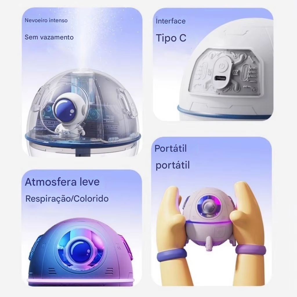 Difusor Astronauta foguete