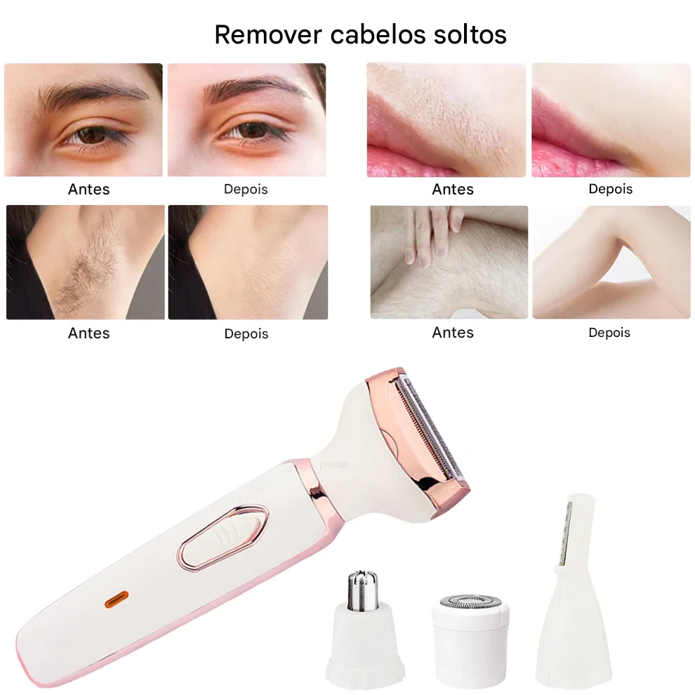 Depilador elétrico feminino