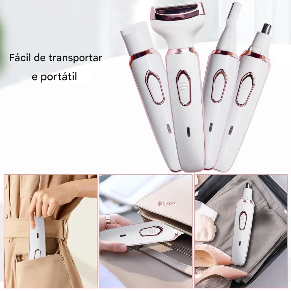 Depilador elétrico feminino