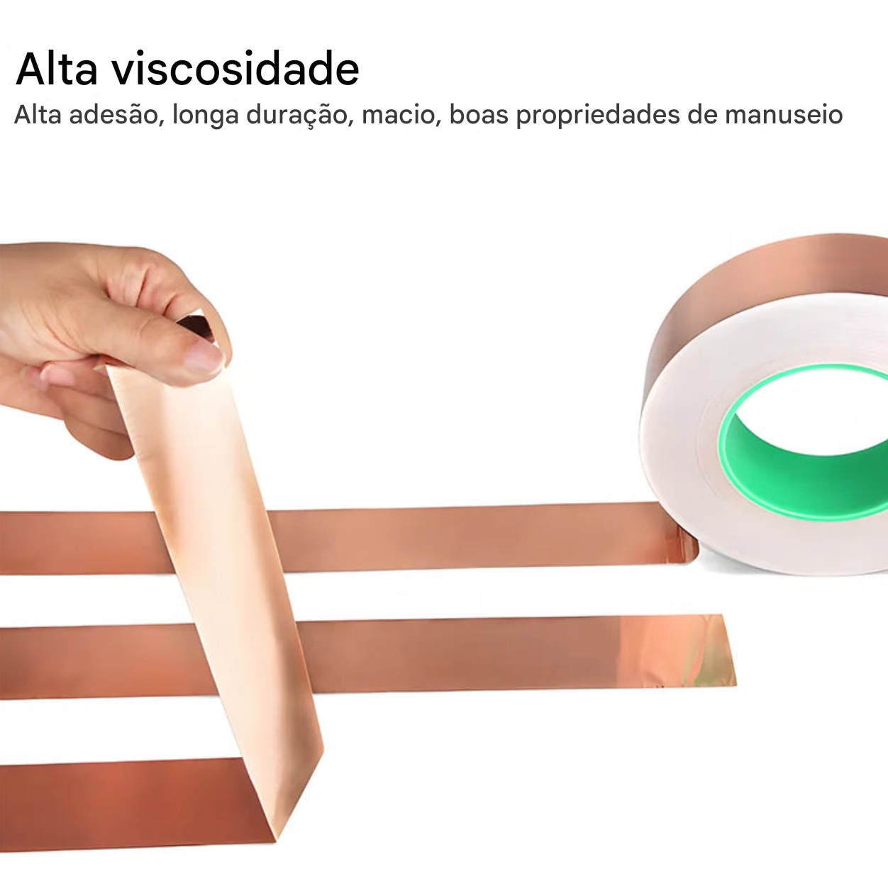 Fita 10M de cobre Blindadora