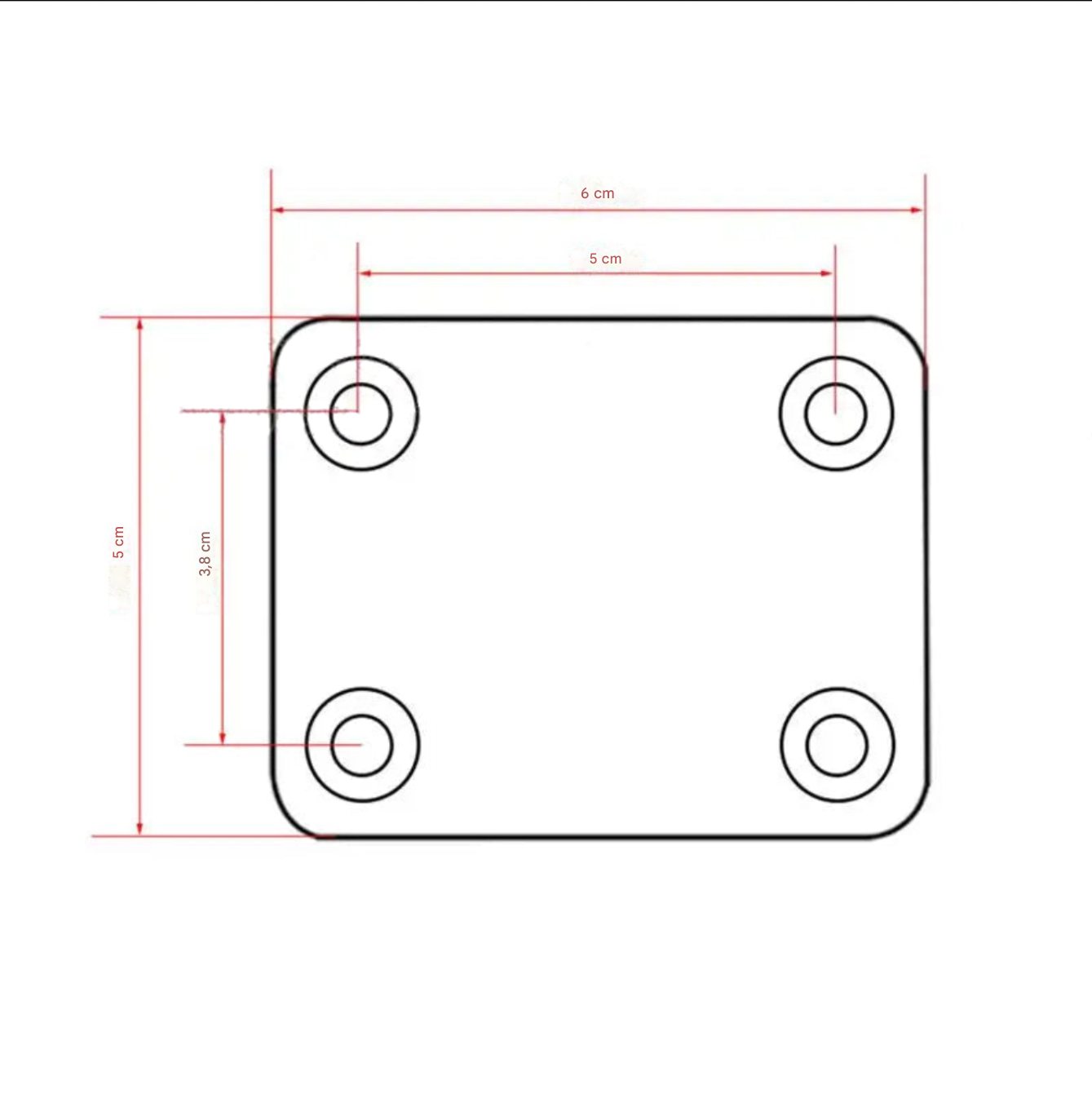 Neck Plate Fender Custom shop