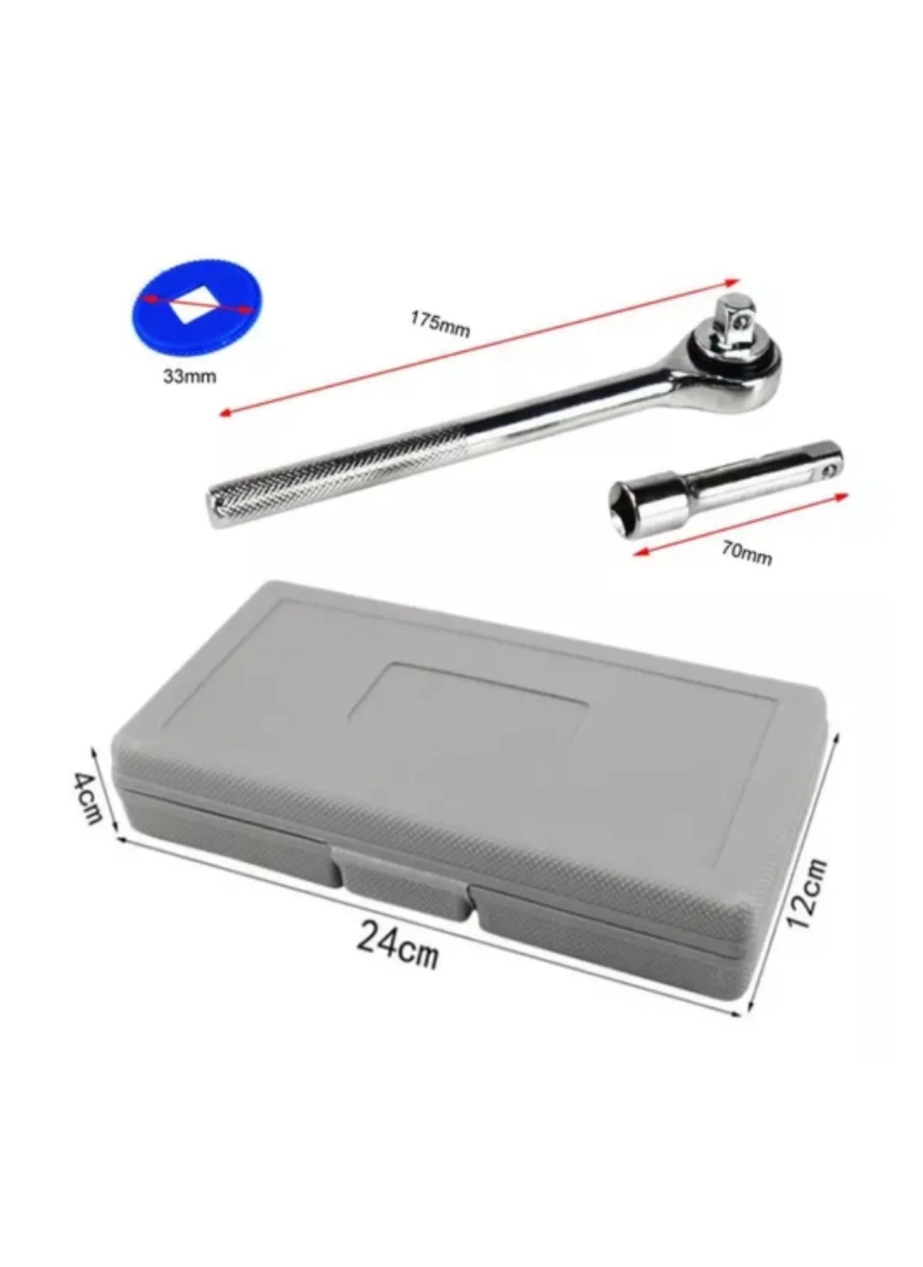 Kit Chaves catraca 40 peças