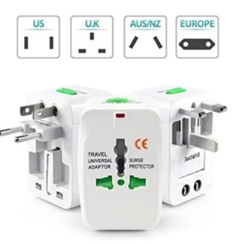 Adaptador Universal Internacional Viagem + de 150 Países