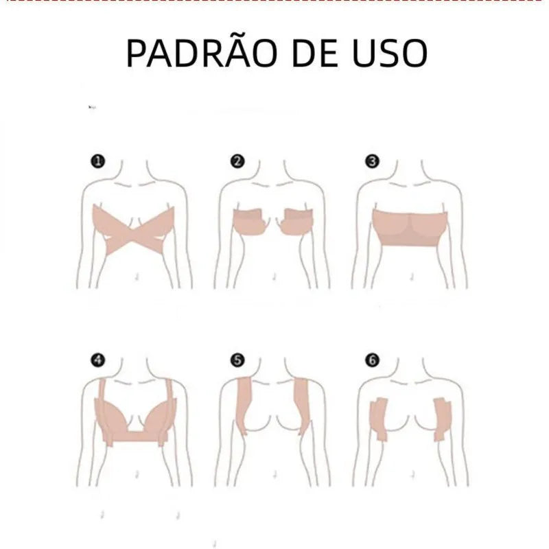 Sutiã fita adesivo