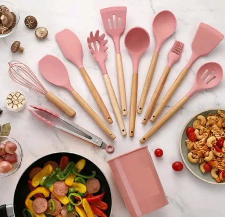 Kit 12 Utensílios de Cozinha
