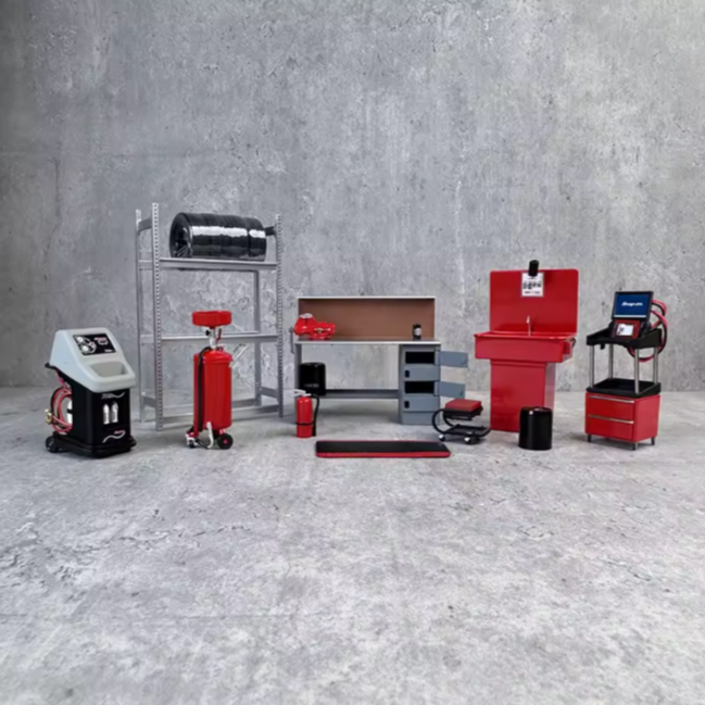 Acessorios Garagem 1:18