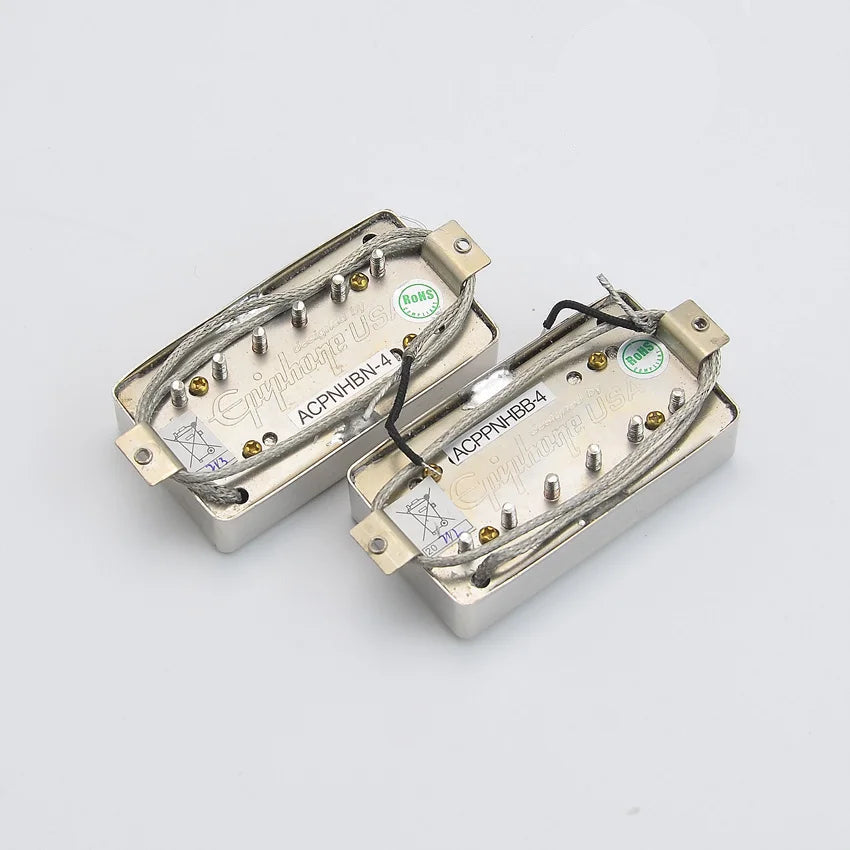 Kit Captdores Epiphone Preto e Dourado