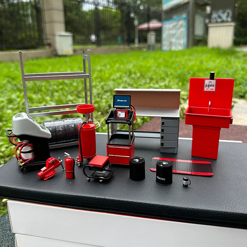 Acessorios Garagem 1:18