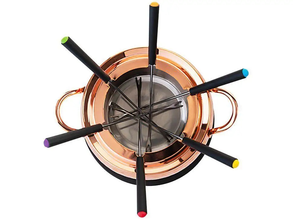Aparelho de Fondue Brinox Cobre 11 Peças