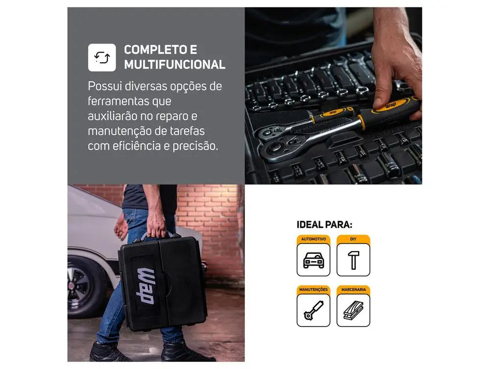 Kit Ferramentas WAP 110 Peças