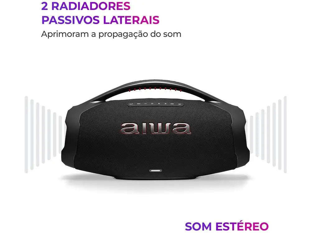 Caixa de Som Aiwa Boombox Plus
