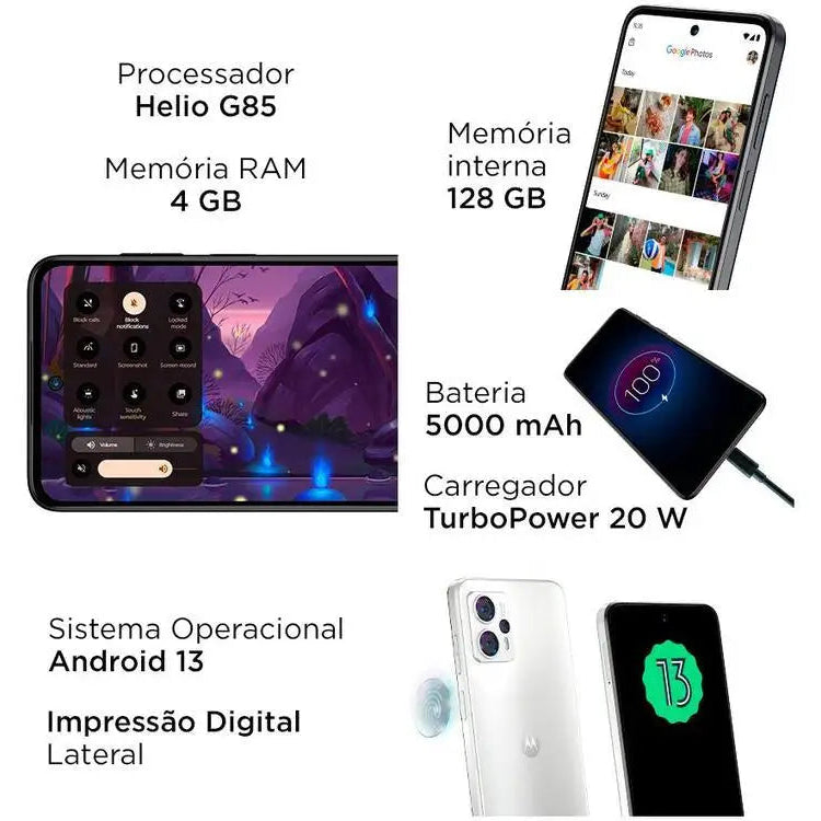 Motorola Moto G23 128GB Branco