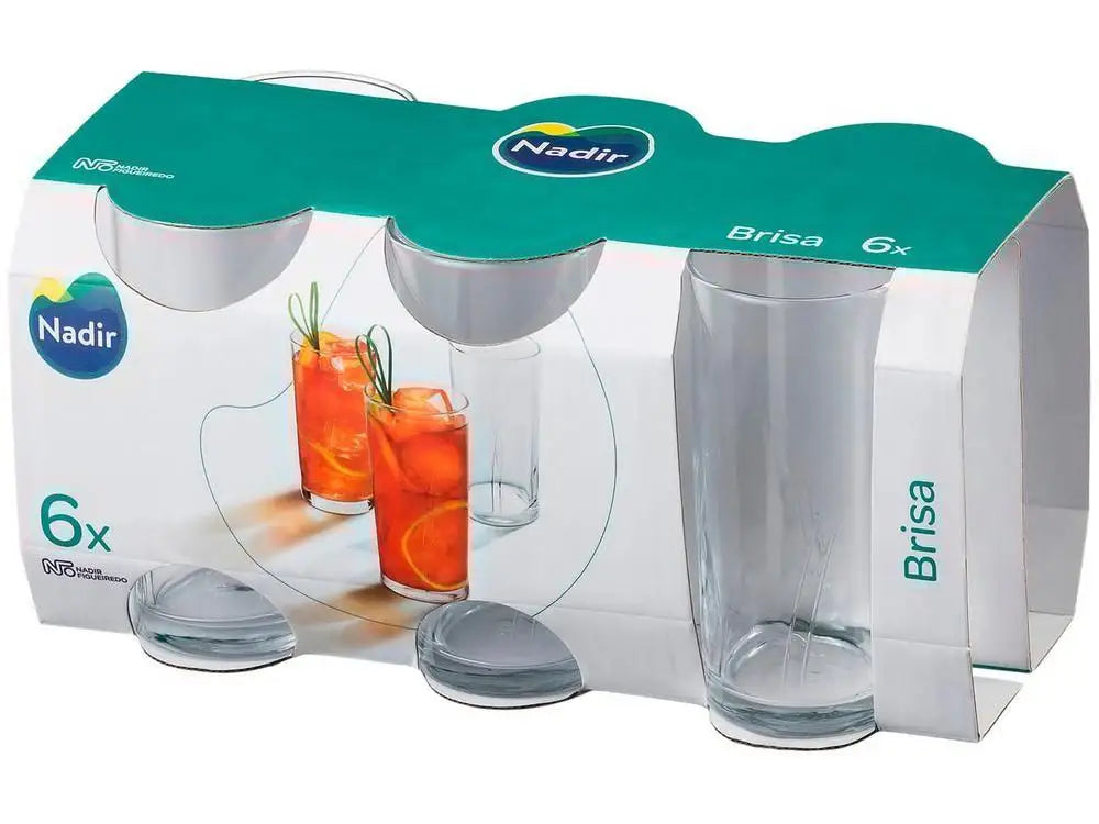 Jogo de 6 copos Nadir