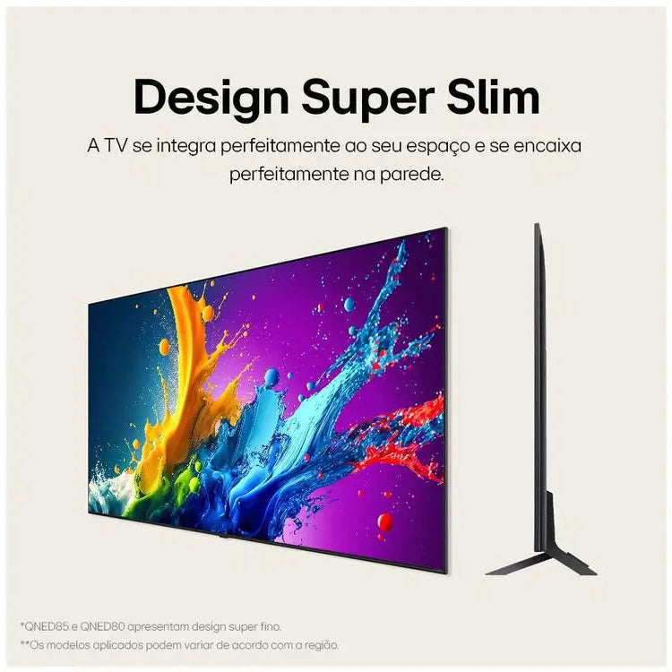 Smart TV LG 65" 4K QNED