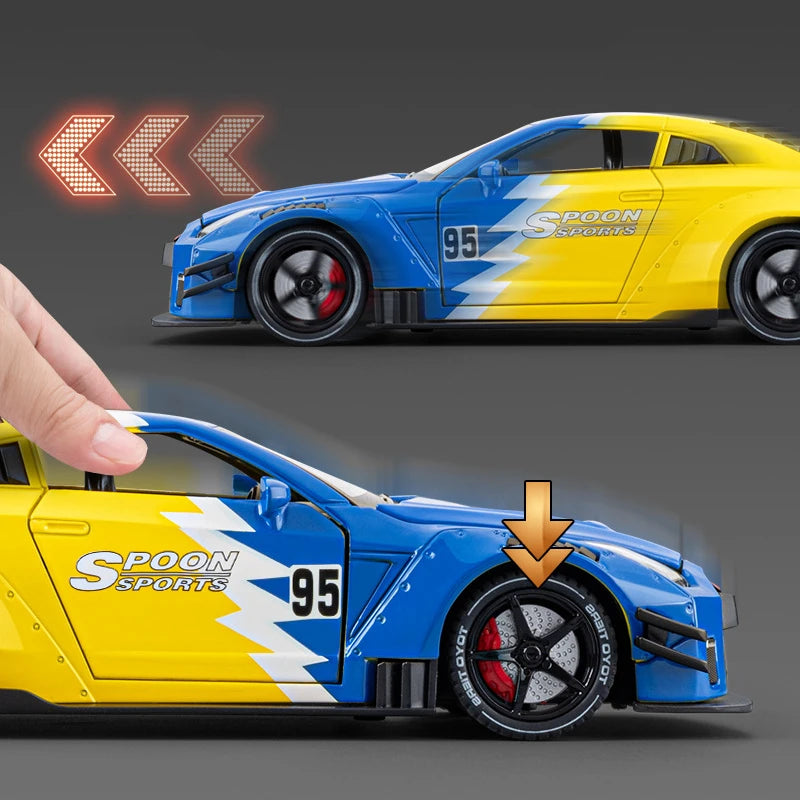 Nissan GT-R LBWK 1:24