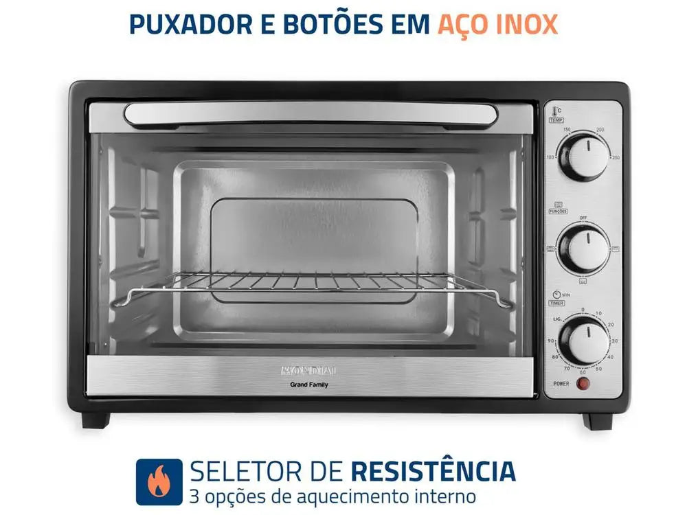Forno Elétrico de Bancada Mondial 36L