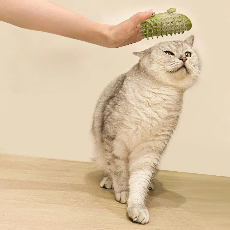 Massageador de esfregar p/ gatos