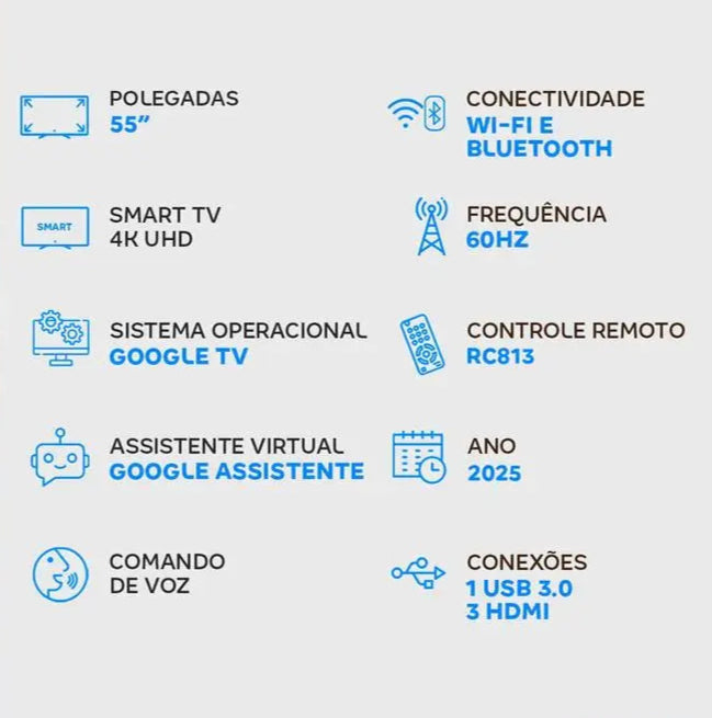 B Smart TV 55 "TCL 4K UHD QLED 55P7K