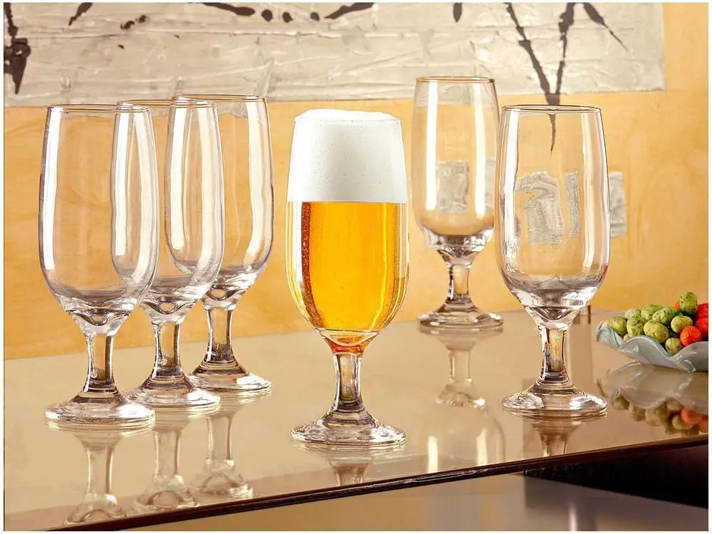 Jogo de 6 taças de cerveja Nadir Floripa