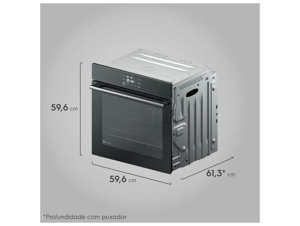 Forno Elétrico de Embutir Electrolux Multifuncional 80L