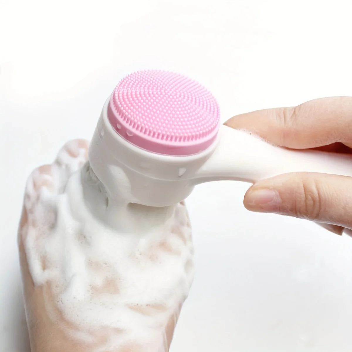 Escova massageadora e limpeza PET