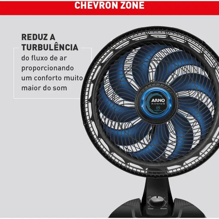 Ventilador de Mesa de Mesa Arno X-Treme 9 Repelente