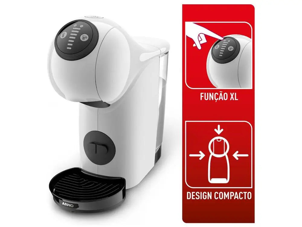 Cafeteira Elétrica Arno Nescafé Dolce Gusto Genio S Basic Branca