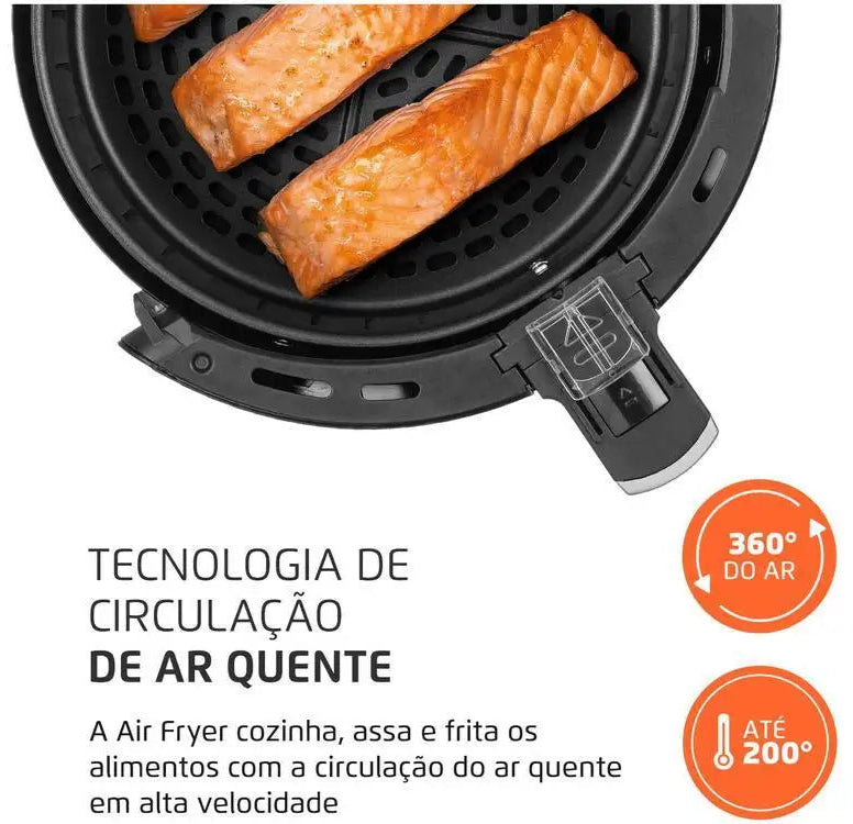 Fritadeira Elétrica sem Óleo/Air Fryer Mondial - 220V