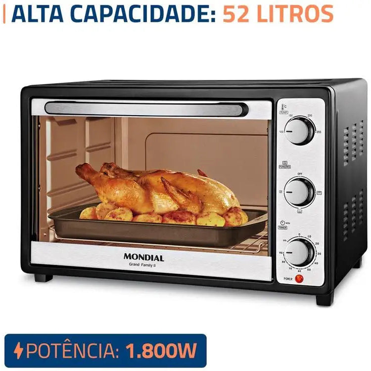 Forno Elétrico de Bancada Mondial 36L