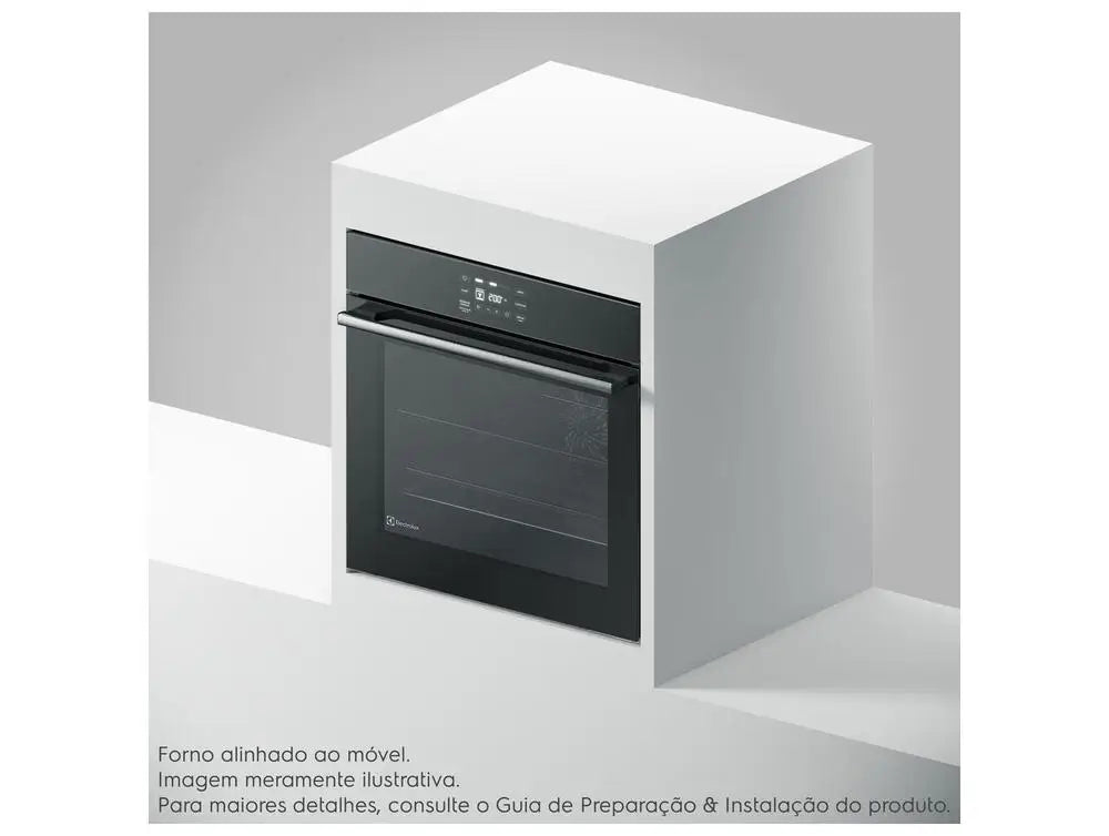 Forno Elétrico de Embutir Electrolux Multifuncional 80L
