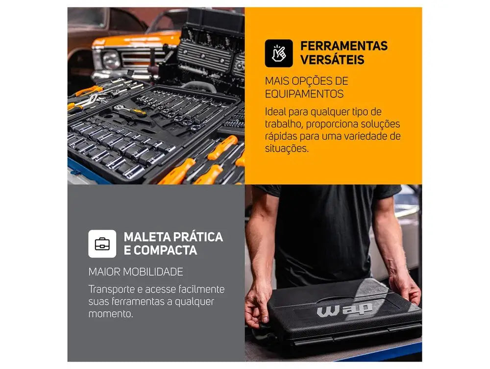 Kit Ferramentas WAP 110 Peças