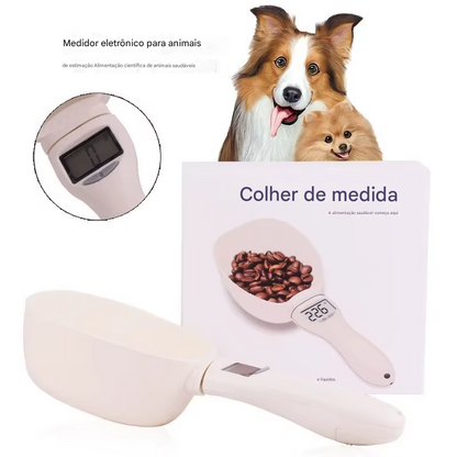 Colher de medição eletrônica para Pet Food