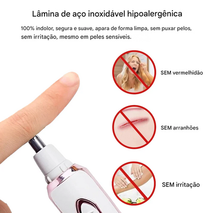 Depilador elétrico feminino