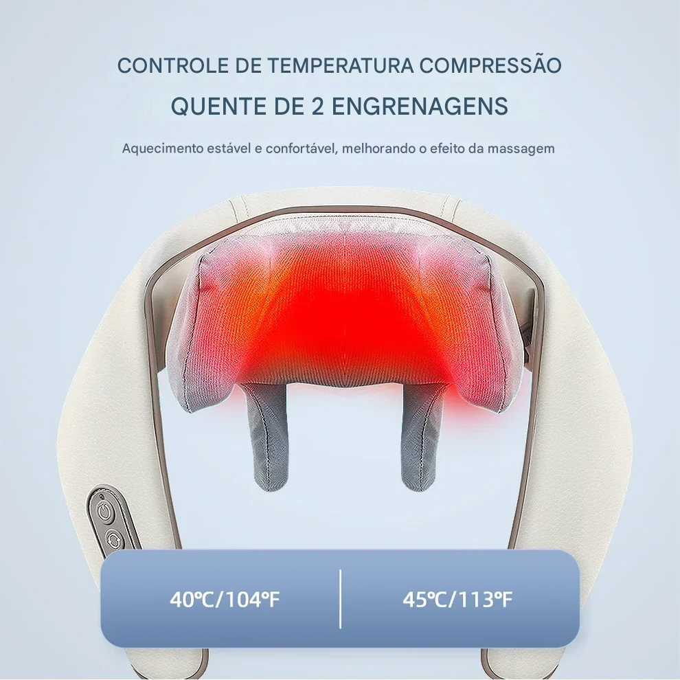 Massageador ombro e costas