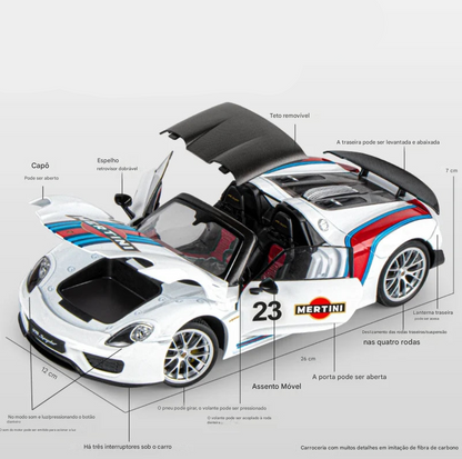 Porsche 918 Martini 1:18