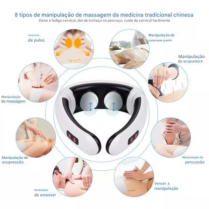 Massageador Elétrico Pescoço