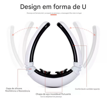 Massageador Elétrico Pescoço