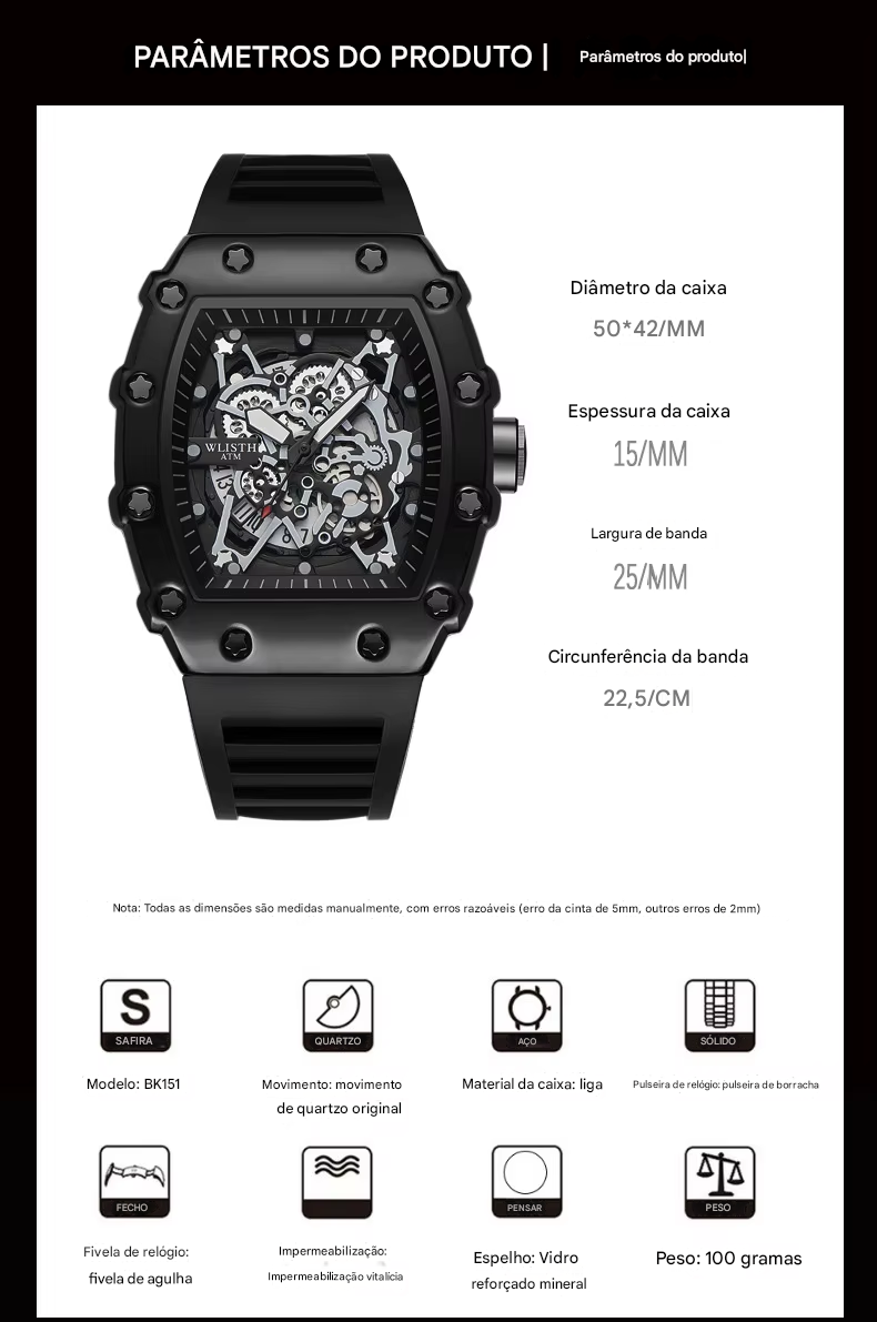 UTHAI BK151 (Preto)