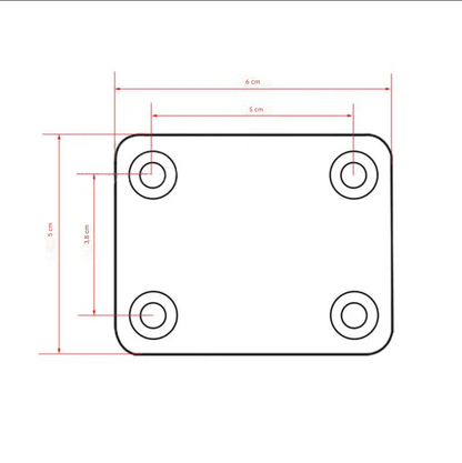 Neck Plate Fender Custom shop
