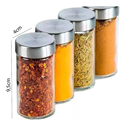 Porta temperos Giratorio Inox