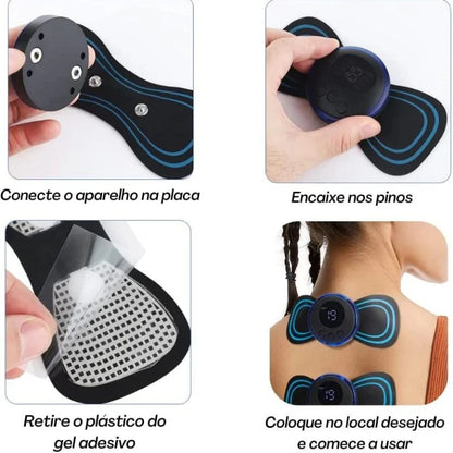 Mini massageador elétrico