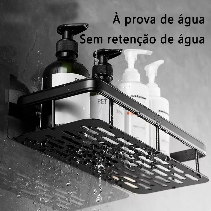 Kit 2 prateleiras p/ banheiro