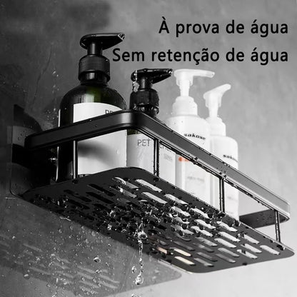 Kit 2 prateleiras p/ banheiro