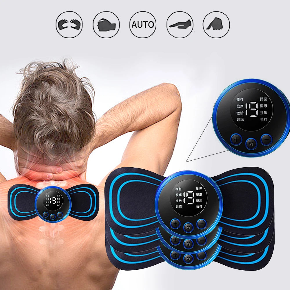 Mini massageador elétrico