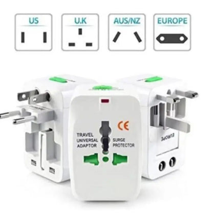 Adaptador Universal Internacional Viagem + de 150 Países