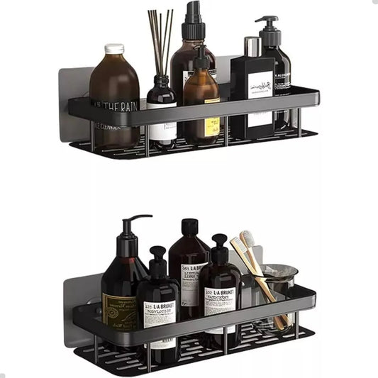 Kit 2 prateleiras p/ banheiro