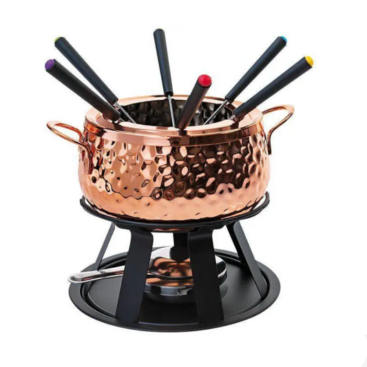 Aparelho de Fondue Brinox Cobre 11 Peças