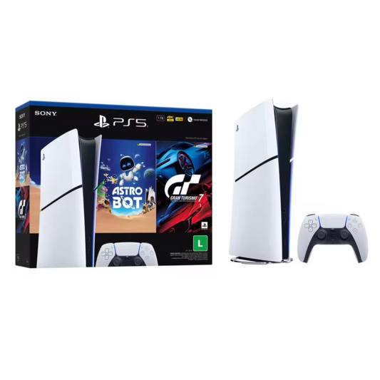 PlayStation 5 Slim Edição Digital 1TB + 2 Jogos