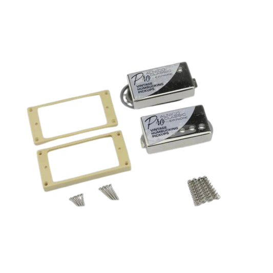 Kit Captdores Epiphone Creme e Cromado