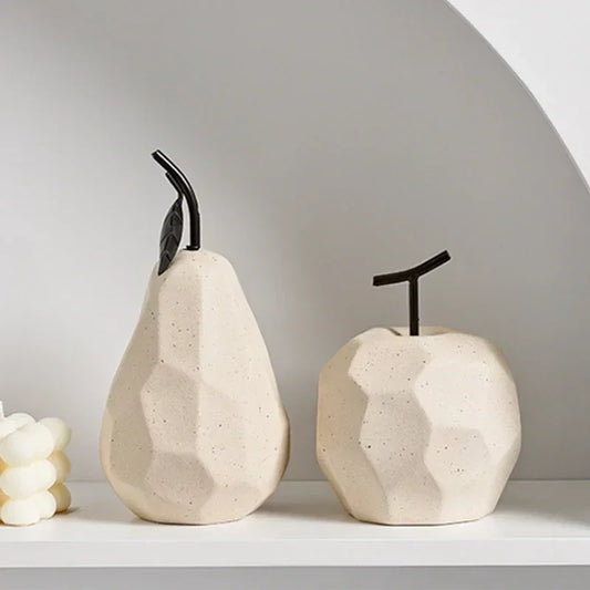 Frutas em cerâmica